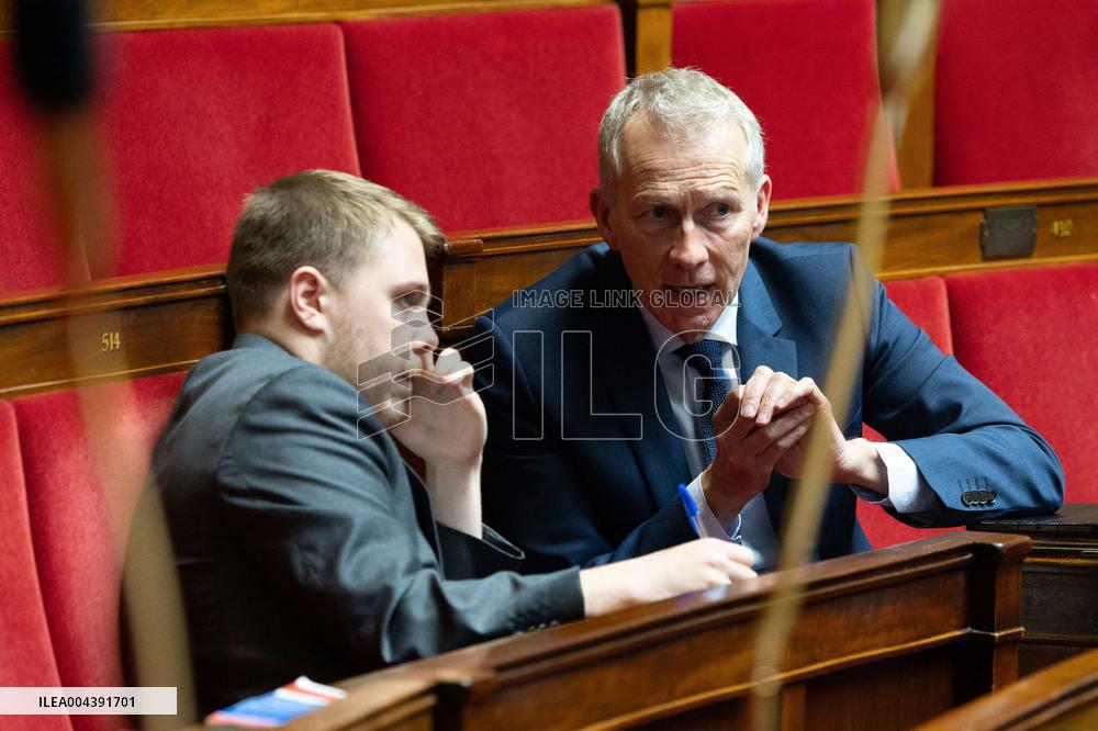Questions to the government at the National Assembly - Paris