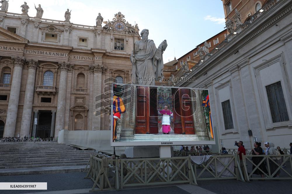 Conclave Begins in The Sistine Chapel - Vatican