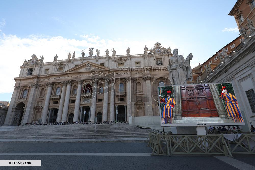 Conclave Begins in The Sistine Chapel - Vatican