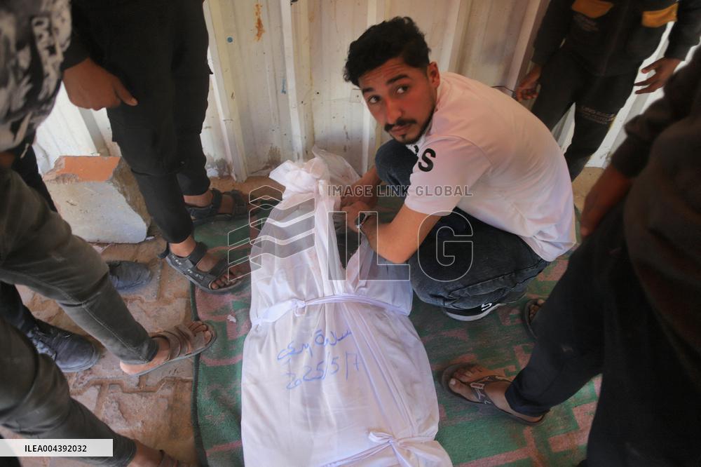 Victims of The Israeli Bombing - Gaza