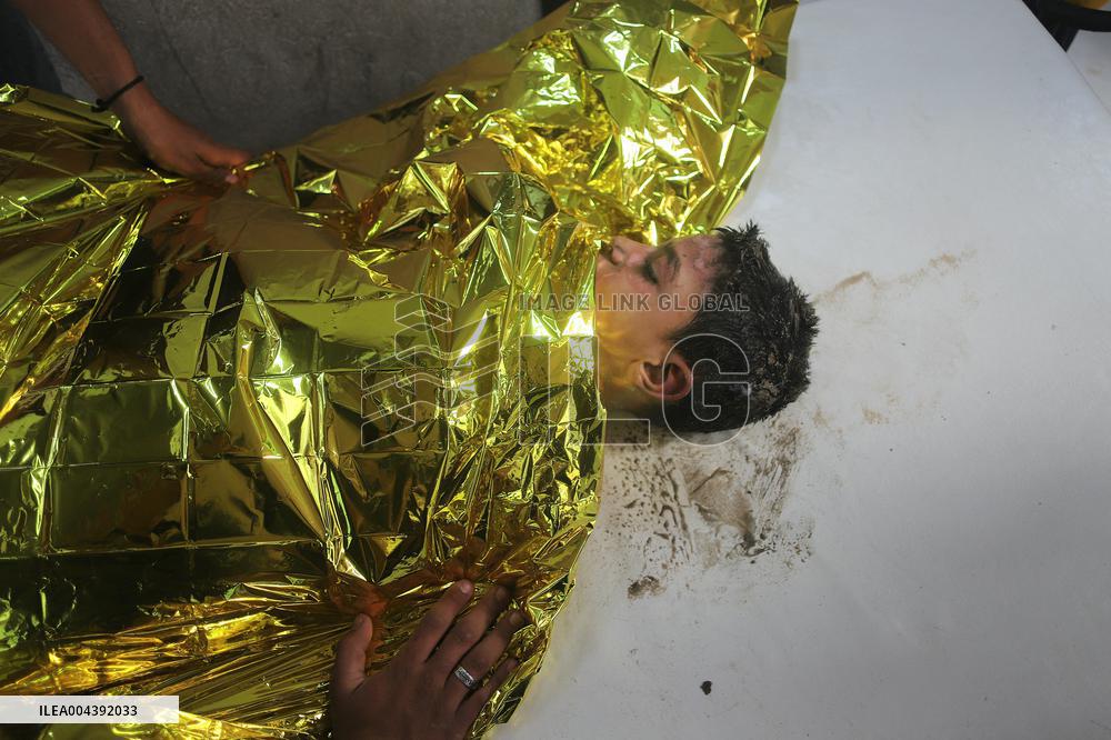 Victims of The Israeli Bombing - Gaza