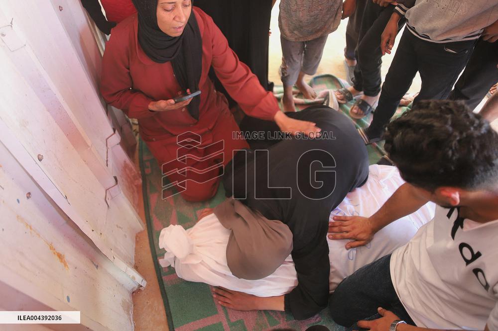 Victims of The Israeli Bombing - Gaza