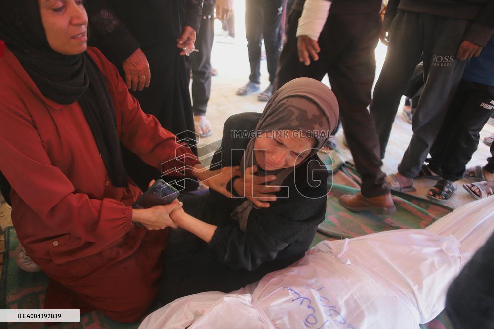 Victims of The Israeli Bombing - Gaza