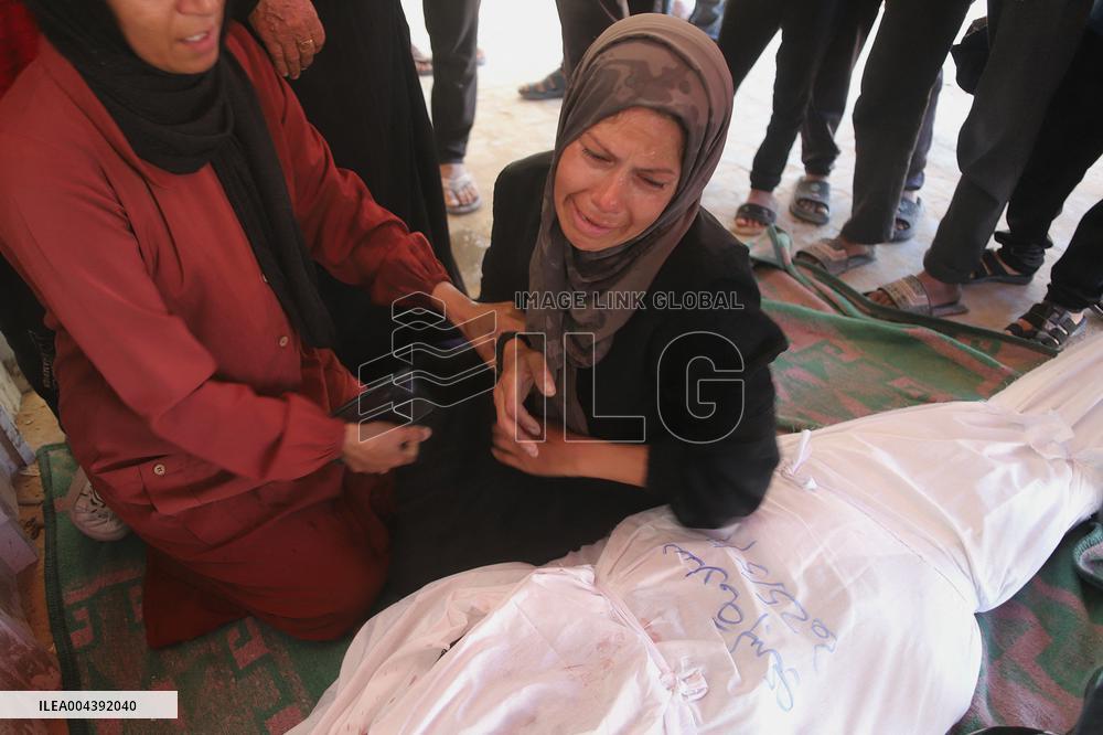 Victims of The Israeli Bombing - Gaza