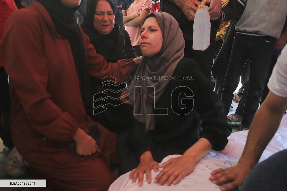 Victims of The Israeli Bombing - Gaza