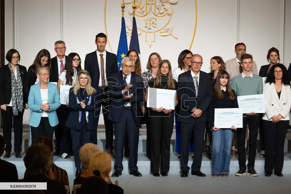 National Contest for Resistance and Deportation Event - Paris