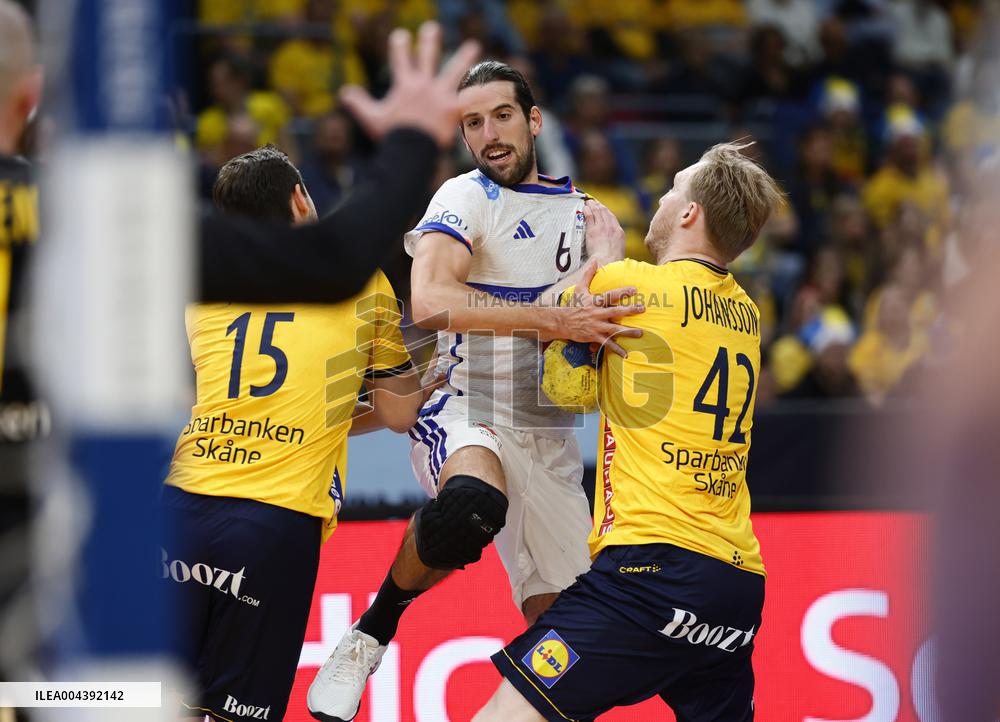 HANDBALL EHF EURO CUP SWEDEN-FRANCE
