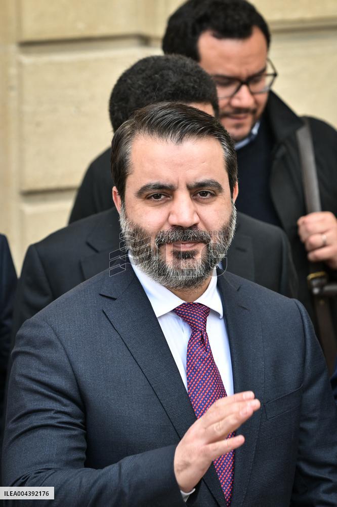 Emmanuel Macron welcomes Ahmed Al Sharaa at the Elysee FA