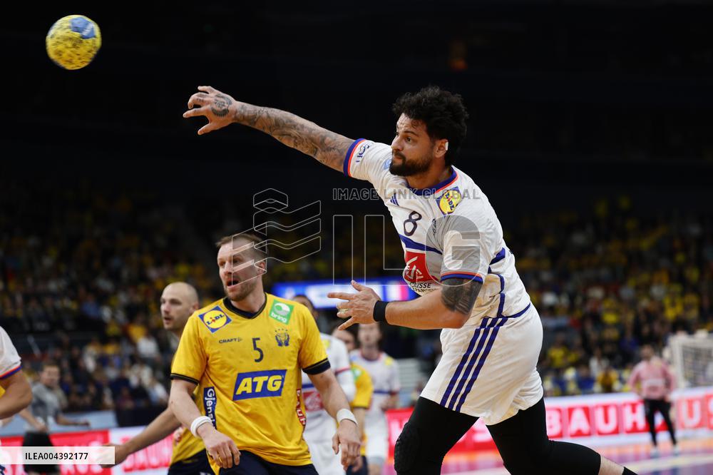 HANDBALL EHF EURO CUP SWEDEN-FRANCE