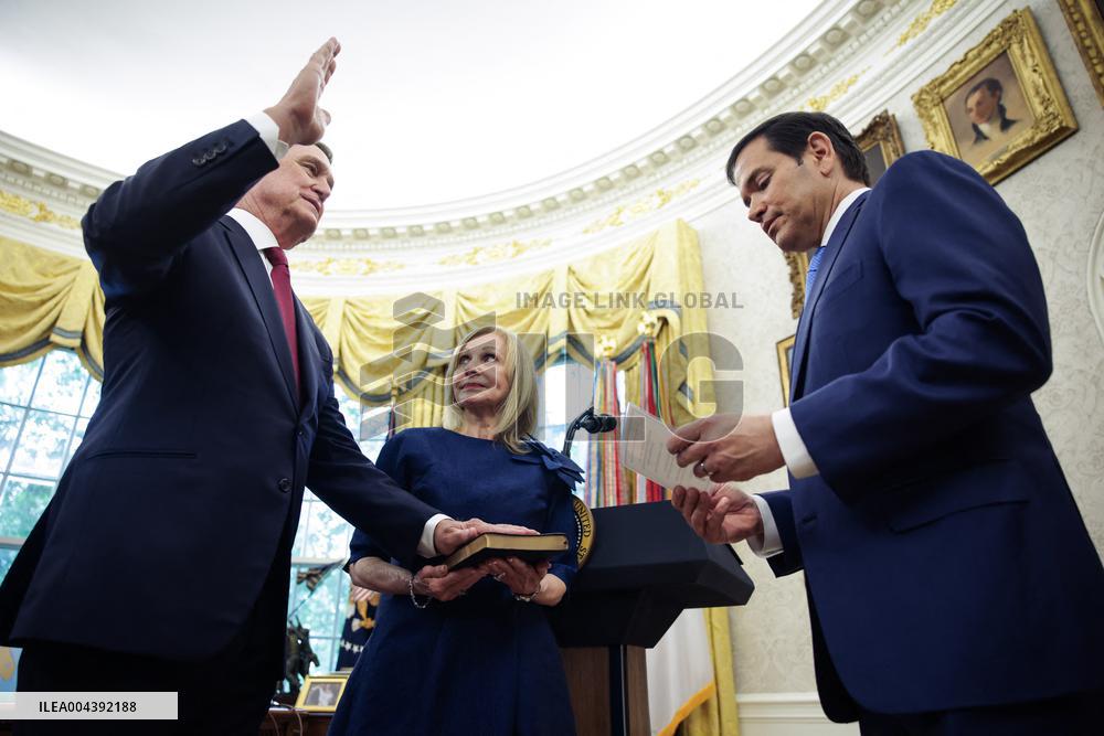DC: President Trump Swears in David Perdue as U.S. Ambassador to China
