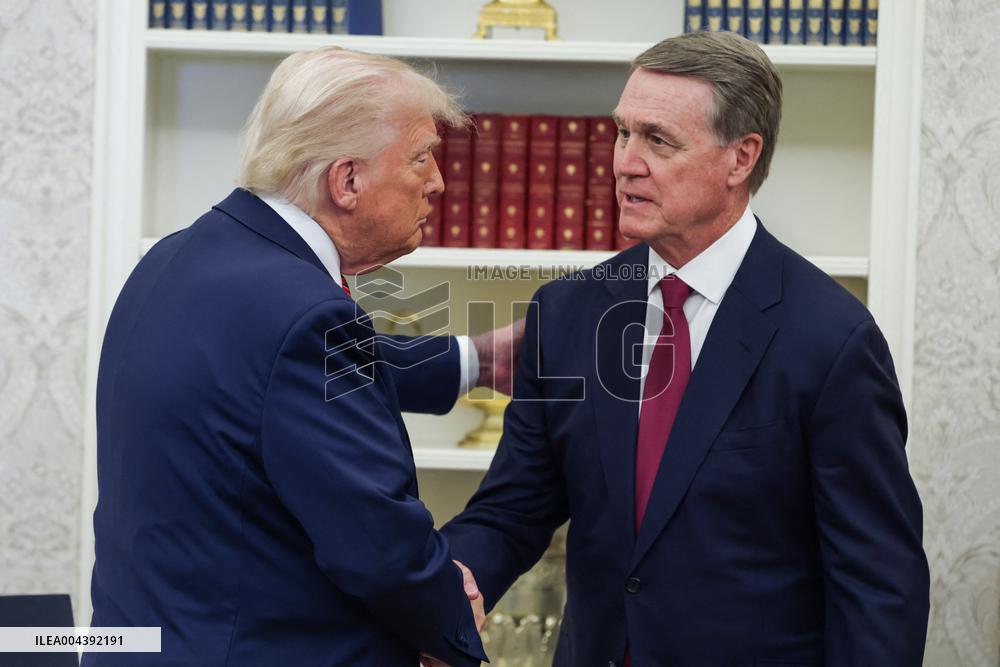 DC: President Trump Swears in David Perdue as U.S. Ambassador to China