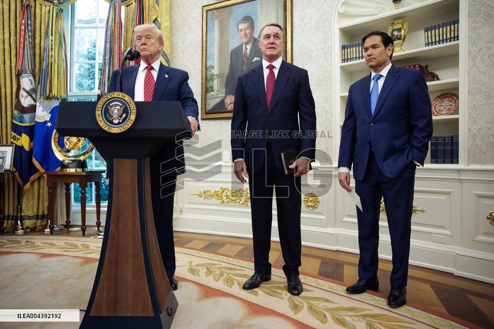 DC: President Trump Swears in David Perdue as U.S. Ambassador to China