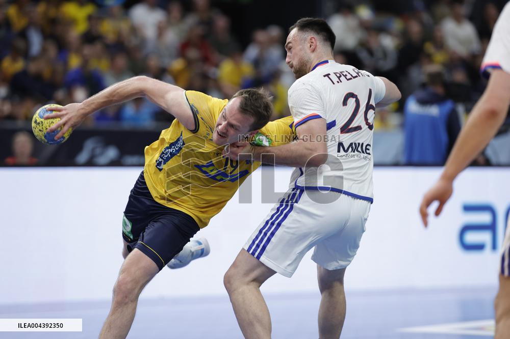 HANDBALL EHF EURO CUP SWEDEN-FRANCE