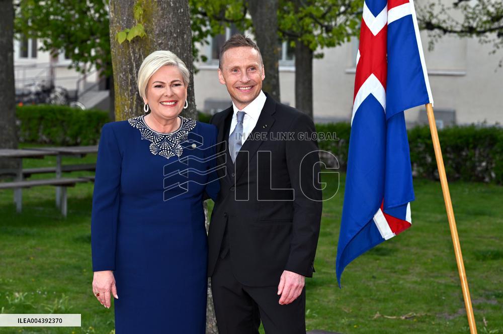 STATE VISIT ICELAND RECEPTION