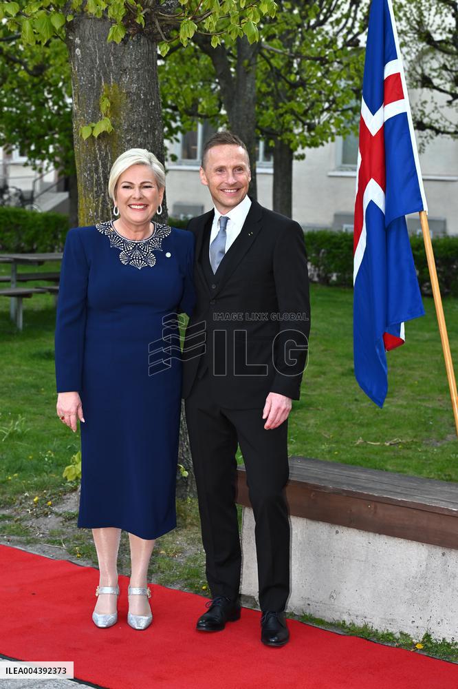 STATE VISIT ICELAND RECEPTION