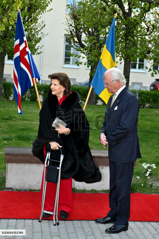STATE VISIT ICELAND RECEPTION