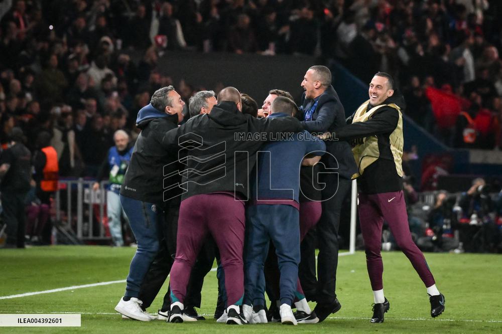Champions League PSG vs Arsenal FC - celebrations - FA
