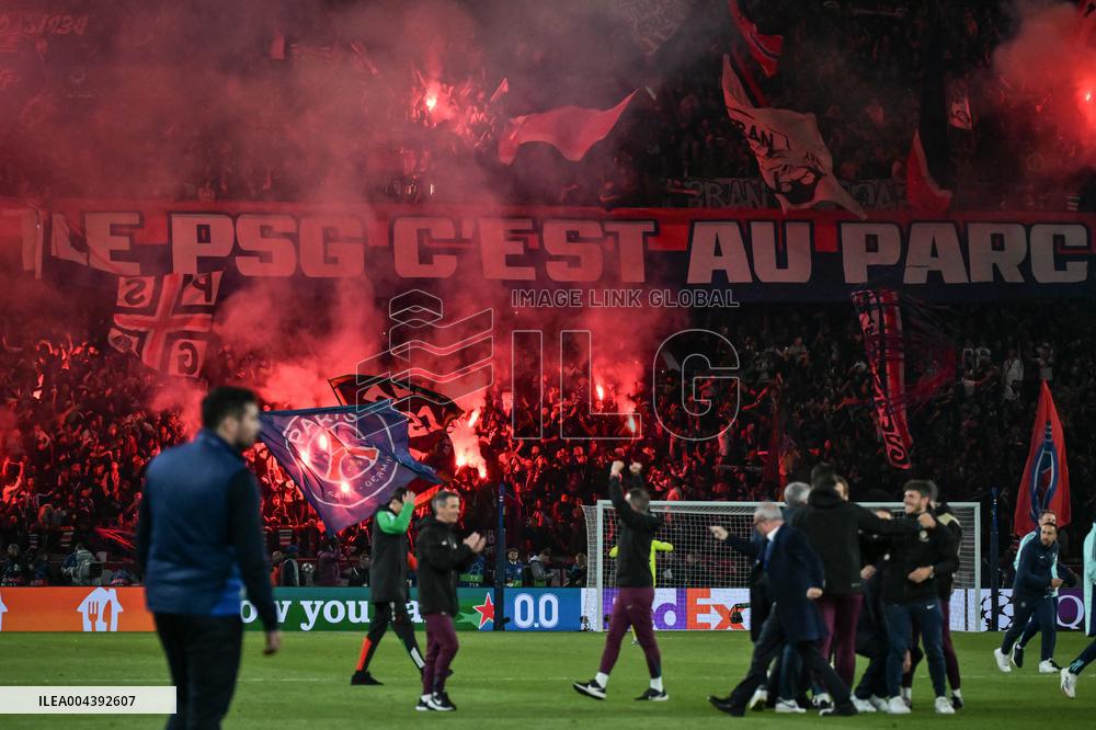 Champions League PSG vs Arsenal FC - celebrations - FA