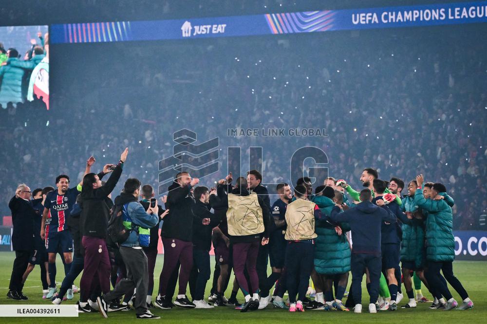 Champions League PSG vs Arsenal FC - celebrations - FA