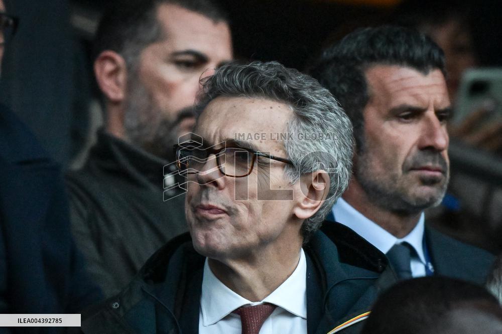 Champions League PSG vs Arsenal FC - celebrities - FA