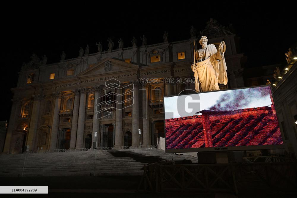 Conclave To Elect New Pope - Day 1 - Vatican
