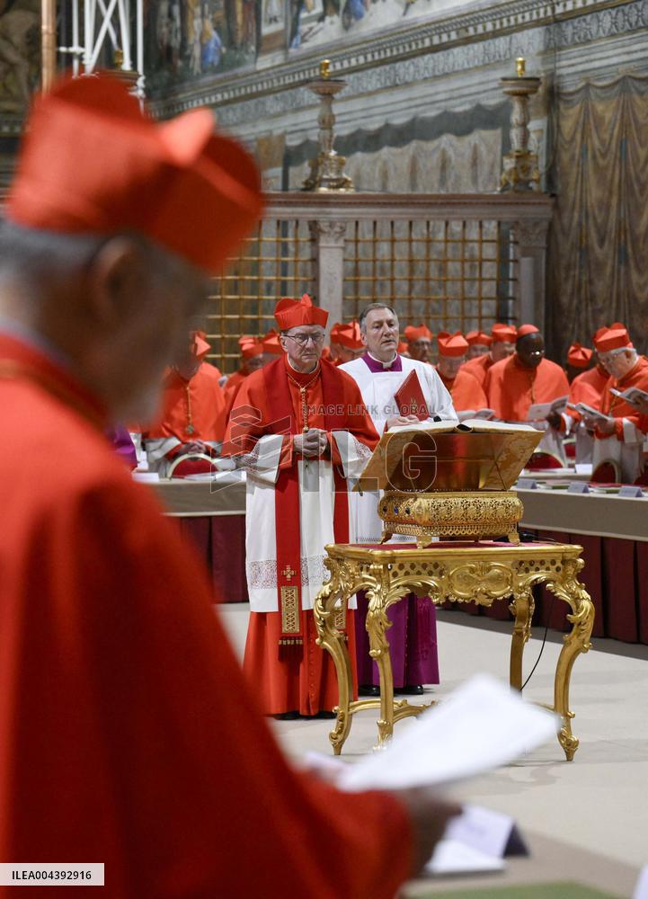 Conclave To Elect New Pope Begins - Vatican
