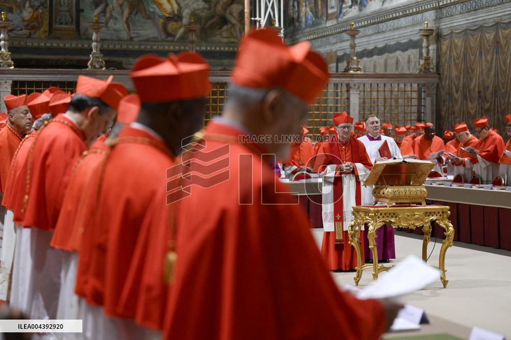 Conclave To Elect New Pope Begins - Vatican
