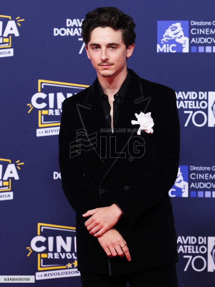 70th David Di Donatello - Rome