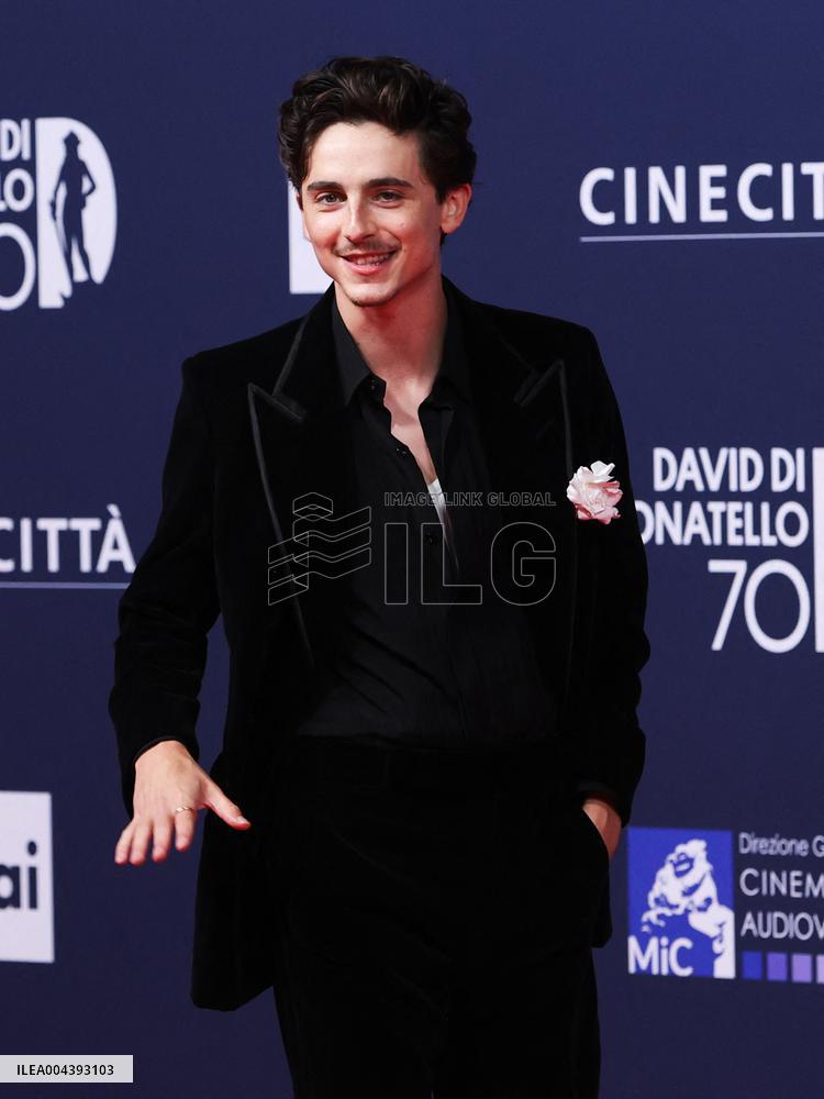 70th David Di Donatello - Rome