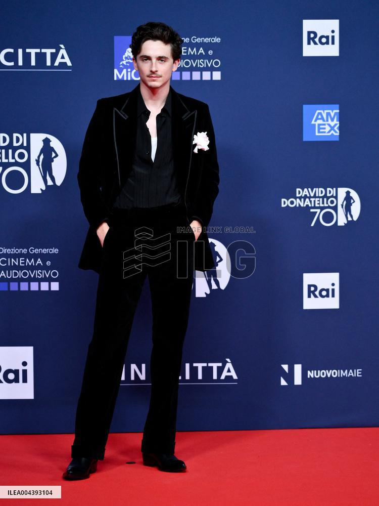 70th David Di Donatello - Rome