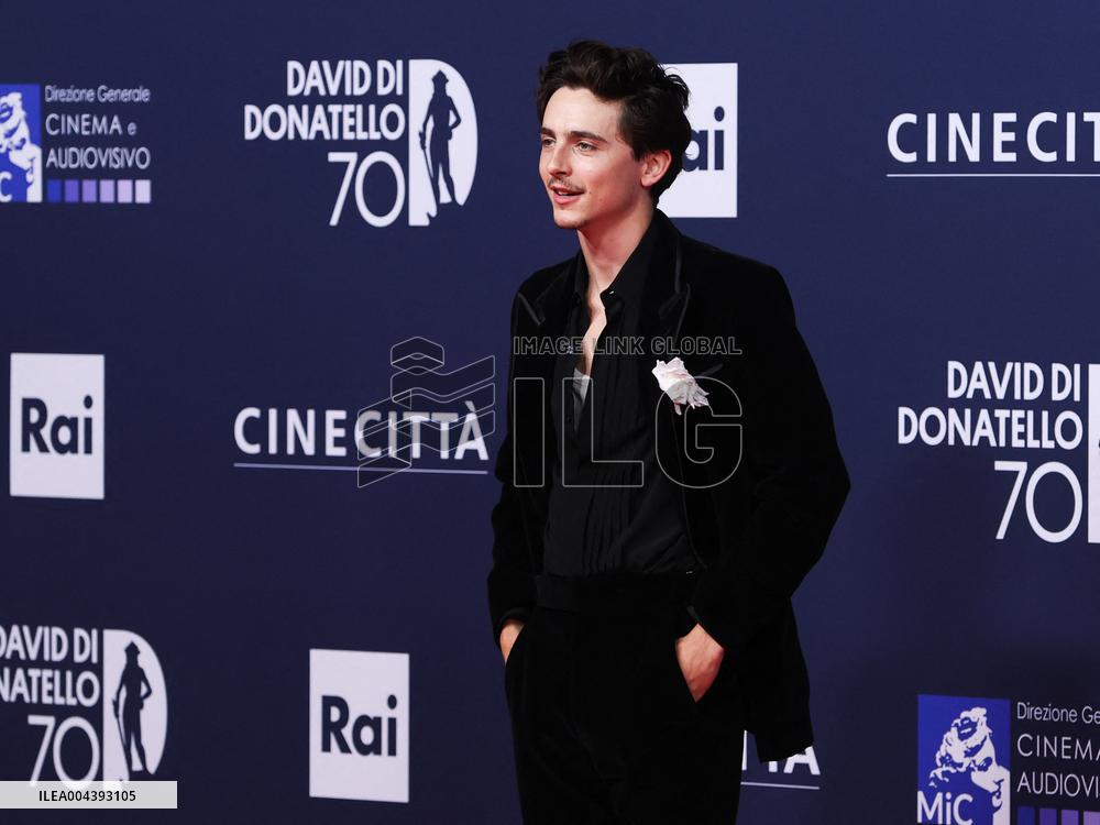 70th David Di Donatello - Rome