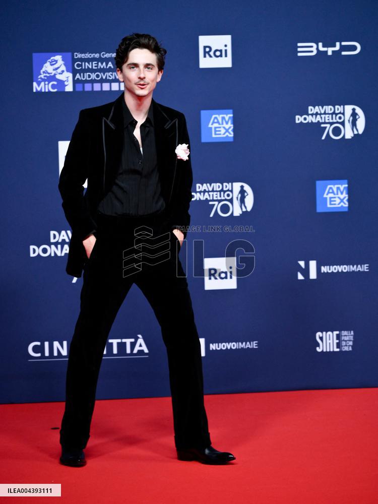 70th David Di Donatello - Rome