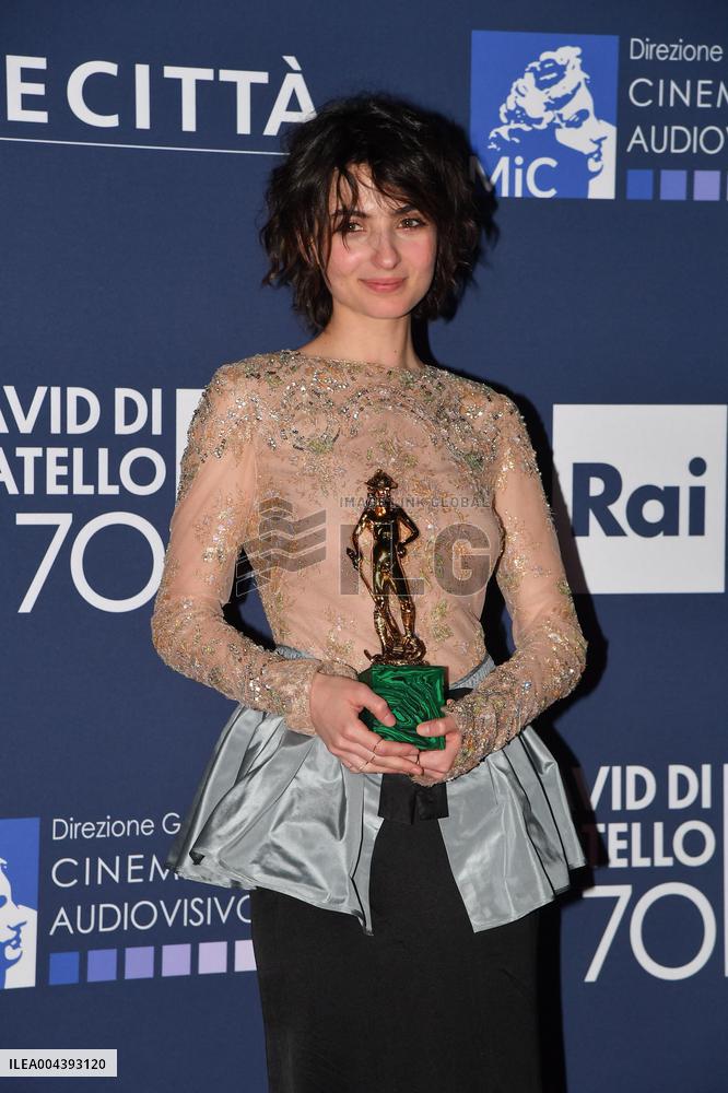 70th David Di Donatello - Rome