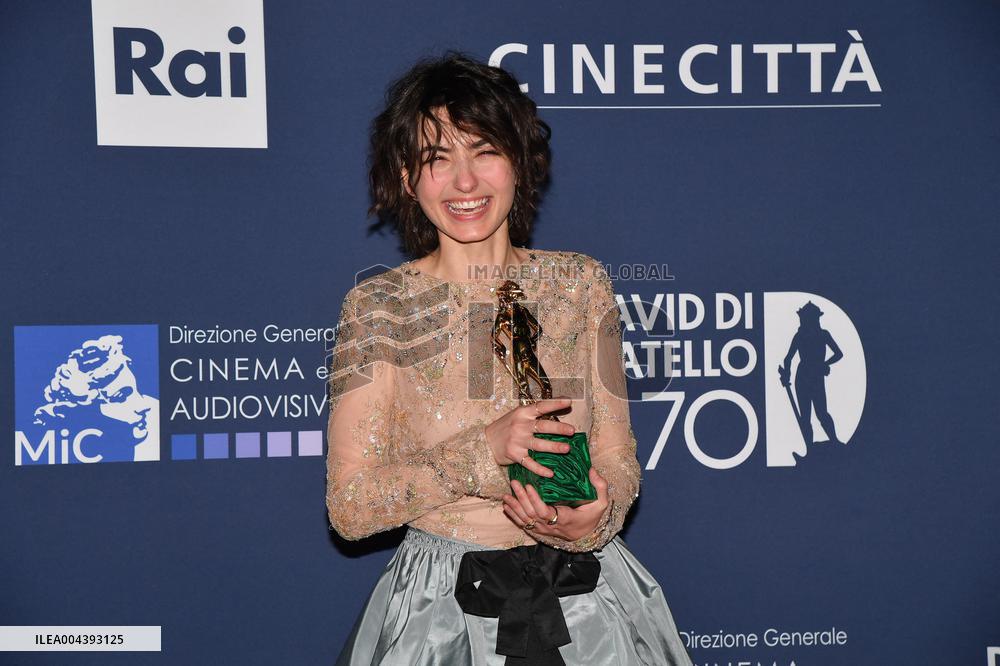 70th David Di Donatello - Rome