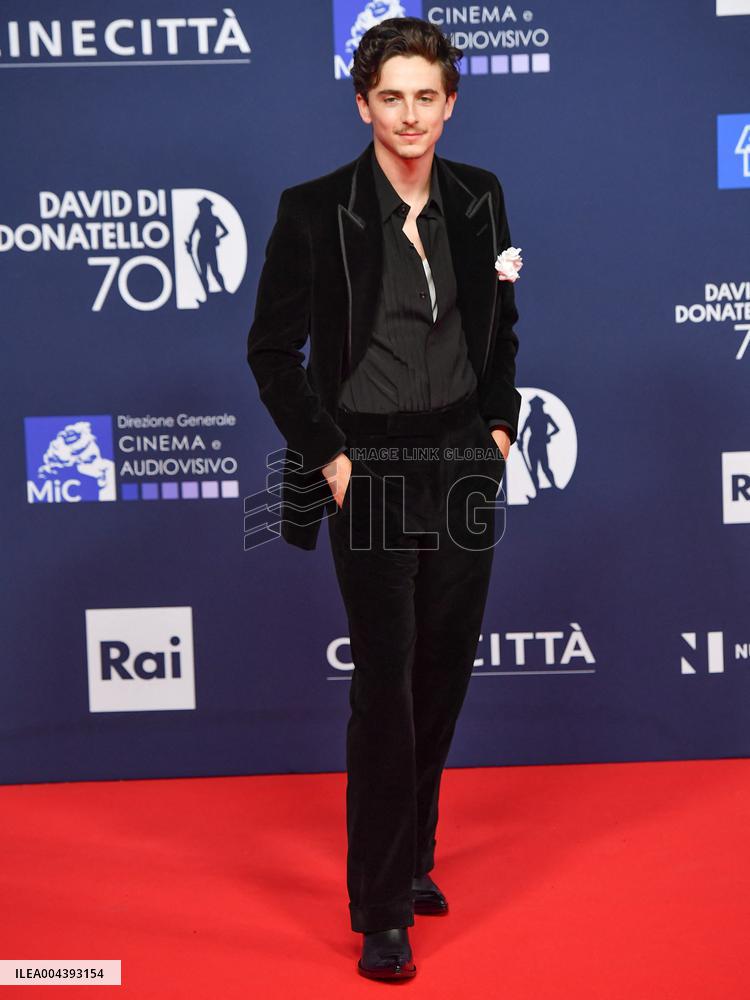 70th David Di Donatello - Rome