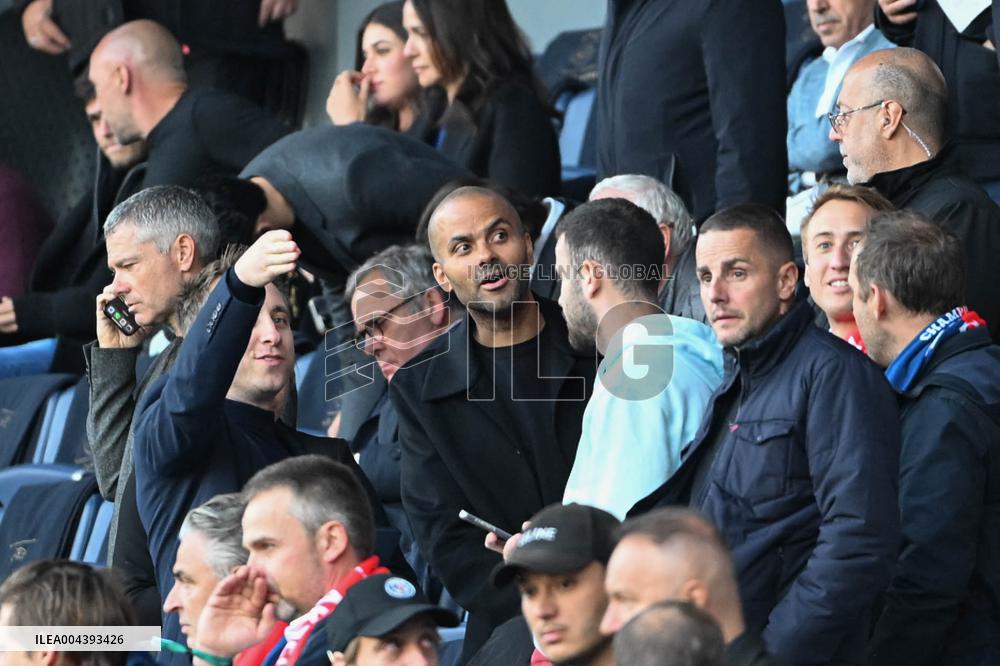 Tony Parker At PSG v Arsenal - Paris