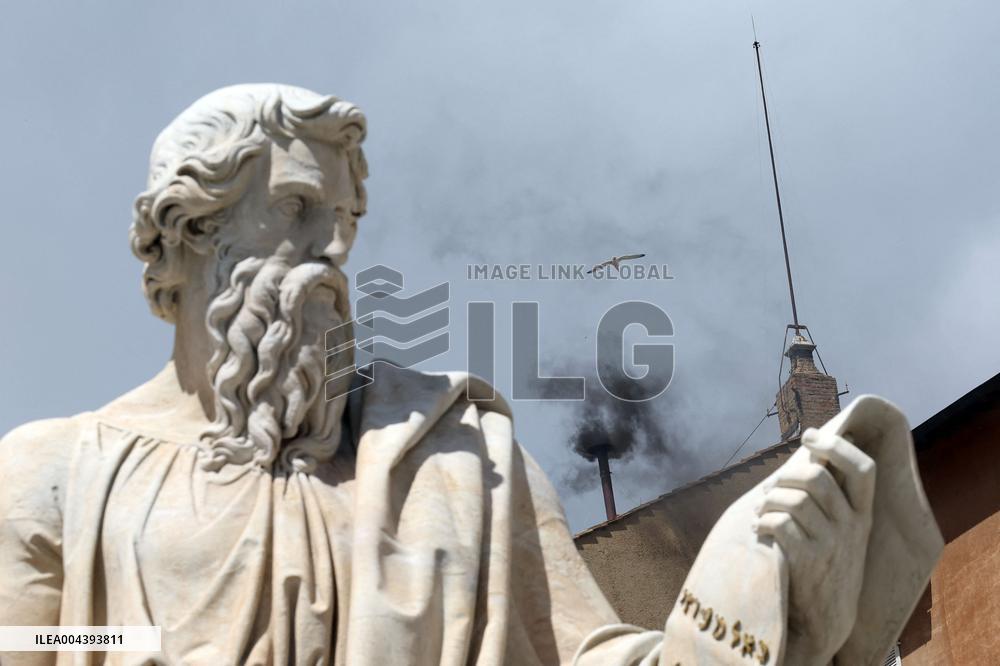Conclave - Black Smoke In The Third Ballot - Vatican