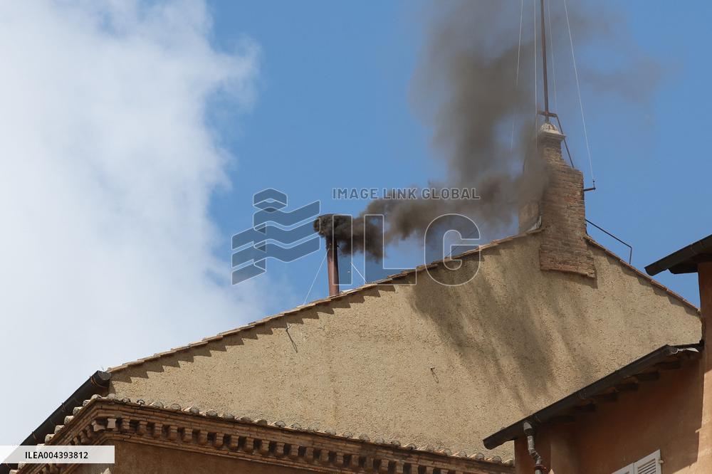 Conclave - Black Smoke In The Third Ballot - Vatican