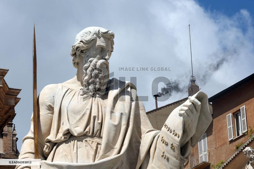Conclave - Black Smoke In The Third Ballot - Vatican