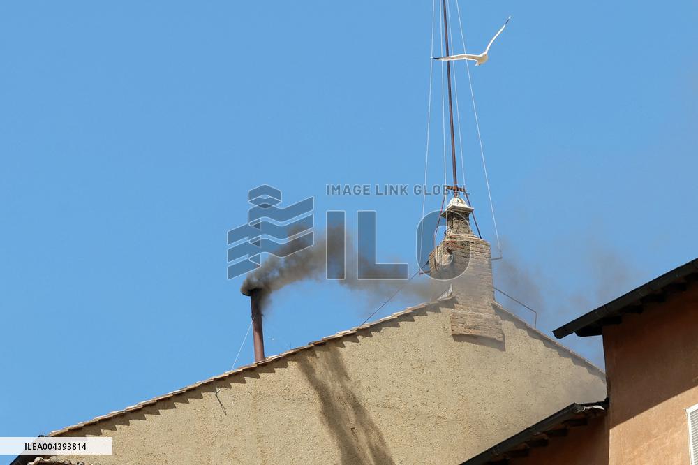 Conclave - Black Smoke In The Third Ballot - Vatican