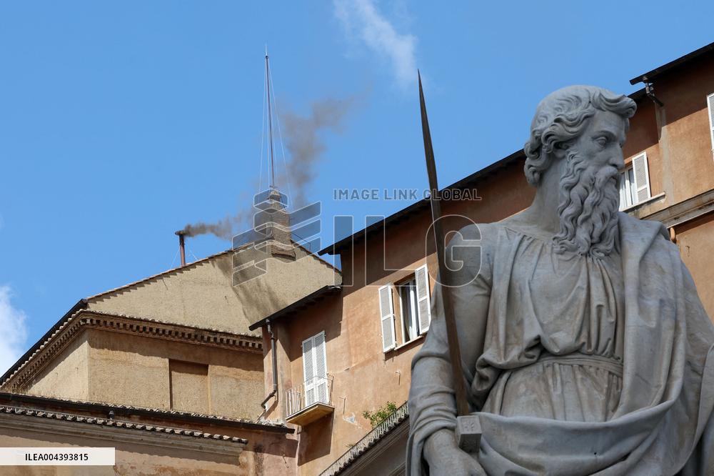 Conclave - Black Smoke In The Third Ballot - Vatican