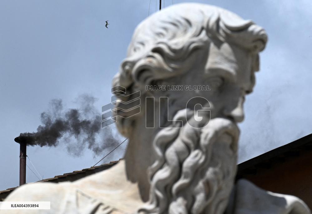 Conclave Day 2 - Black Smoke - Vatican