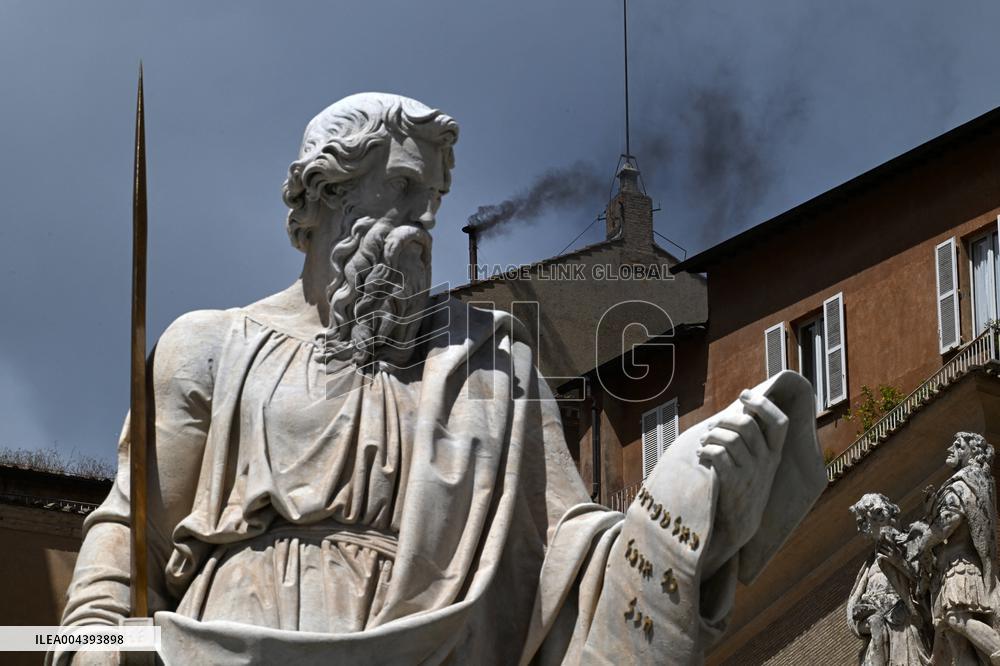 Conclave Day 2 - Black Smoke - Vatican