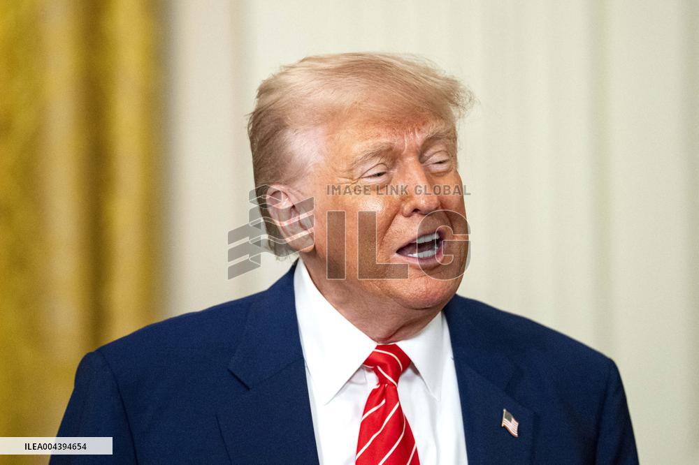 First Lady Melania Trump Hosts Military Mothers Event