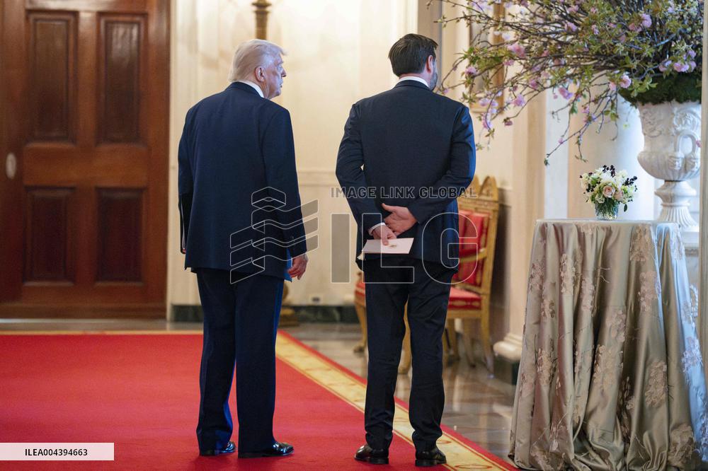 First Lady Melania Trump Hosts Military Mothers Event