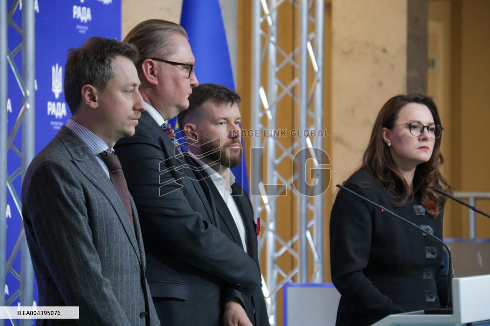 Briefings run at press center of Verkhovna Rada