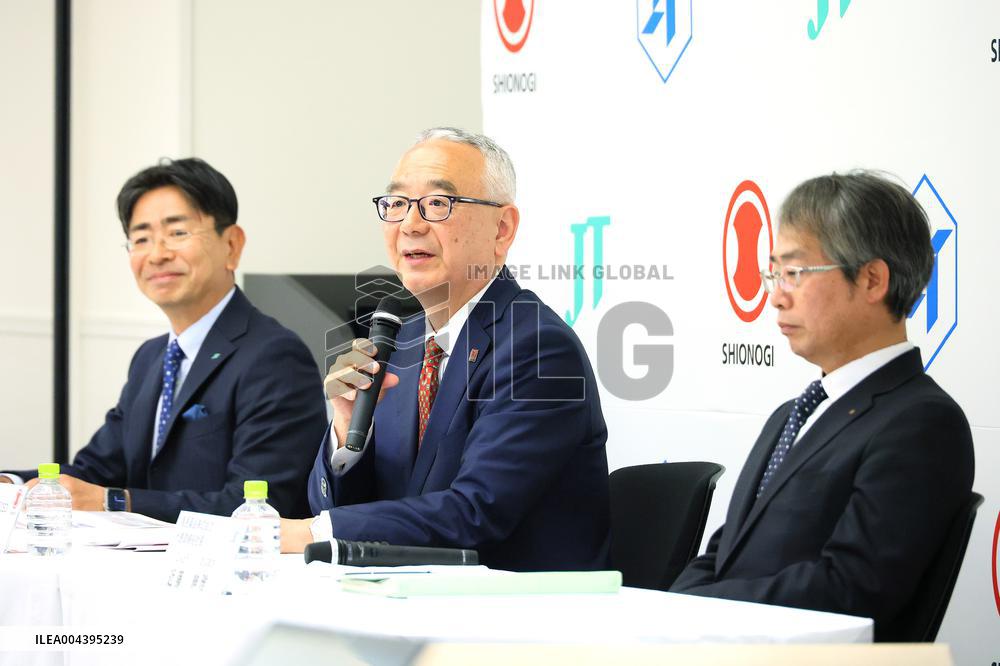 Shionogi acquires JT Group's pharmaceutical business