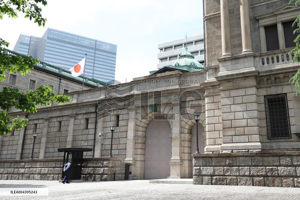Appearance of the Bank of Japan