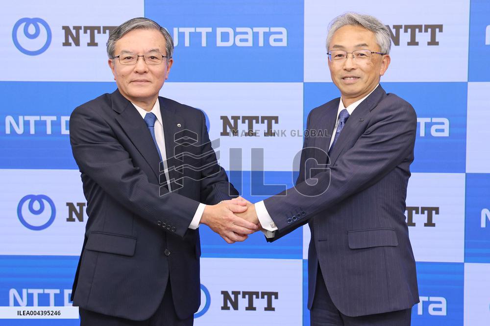 Press Conference on NTT's Acquisition of NTT DATA