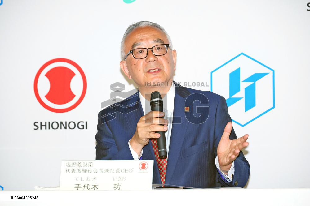 Shionogi acquires JT Group's pharmaceutical business